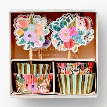 Sada na cupcakes Garden Party