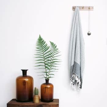 Bambusový ručník White Bamboo Hammam 170×100 cm