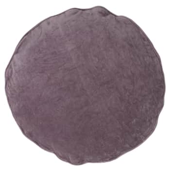 Obliečka na vankúš Velvet Mauve Dark Ø45cm