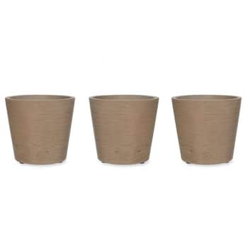 Cementový obal na květináč Stratton - Set 3 ks
