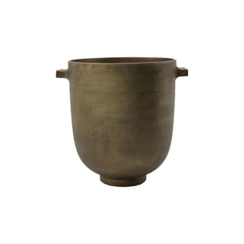 Hliníkový obal na květináč Foem Antique Brass