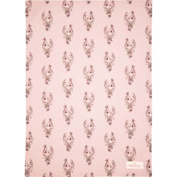 Bavlnená utierka Dina Pale Pink 50x70 cm