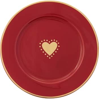 Porcelánový talířek Penny Bordeaux 15 cm