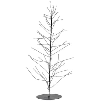 Vánoční LED stromeček Glow Black 45 cm