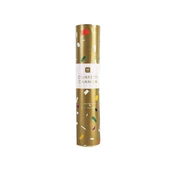 Vystřelovací konfety Luxe Gold Confetti Cannon