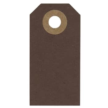 Štítek na dárky Brown - Set 20 ks