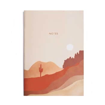 Linkovaný sešit Desert Sunset A4