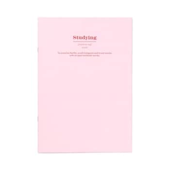 Linkovaný sešit Studying Pink A4