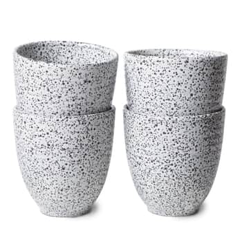 Kameninový hrnek Gradient Cream - set 4 ks