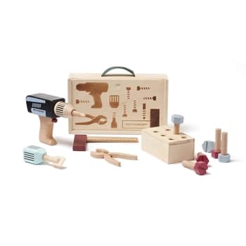 Dřevěná dětská sada nářadí Tool Case