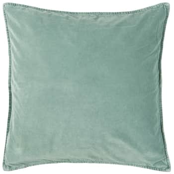 Sametový povlak na polštář Green Mist 52x52 cm