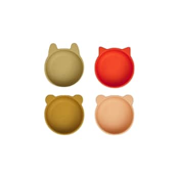 Silikonová miska Iggy Apple Red Tuscany Rose