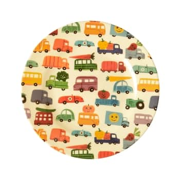 Dětský melaminový talíř Happy Cars 22 cm