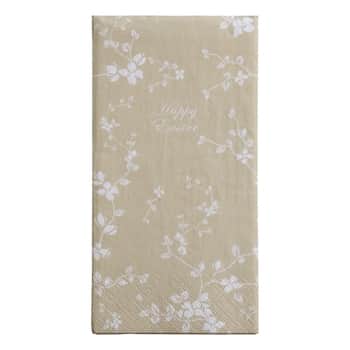 Papírové ubrousky Happy Easter Flowers Honey 16 ks