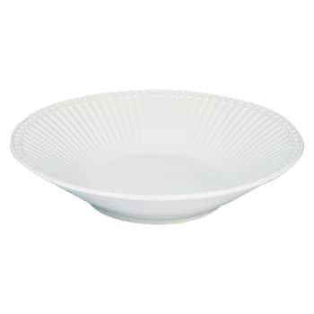 Těstovinový talíř Alice White 23 cm