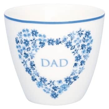 Latte Cup Dad Heart Blue 300 ml