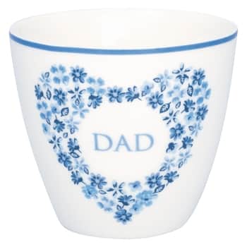 Latte Cup Dad Heart Blue 300 ml