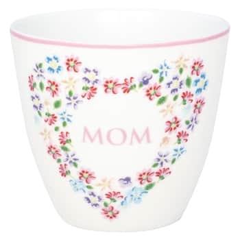 Latte Cup Columbine Mom White 300 ml