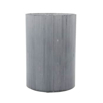 Skleněný svícen Mirr Frost Grey