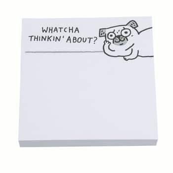 Samolepiaci bloček Whatcha Thinkin' About
