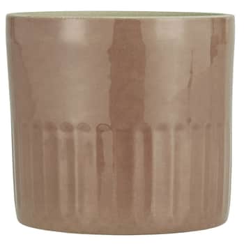 Keramický obal na květiny North Sea Brown Ø 11cm