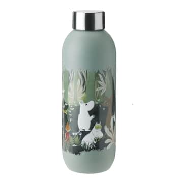 Nerezová lahev Keep Cool Dusty Green Moomin 750 ml
