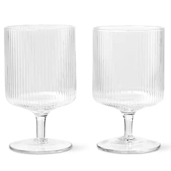 Sklenice na víno Ripple Clear 270 ml – set 2 ks