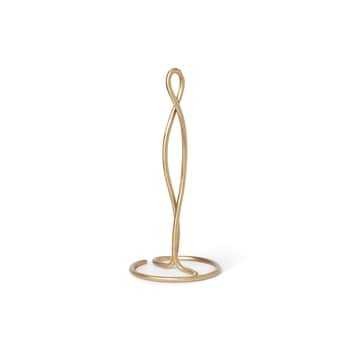 Stojan na kuchynské utierky Curvature Brass