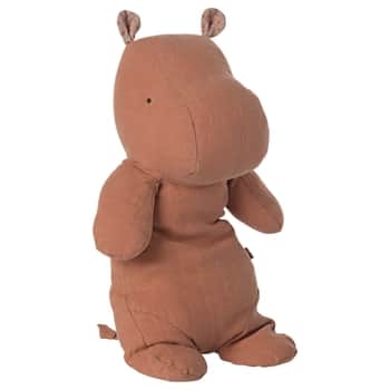 Textilní nosorožec Hippo Dusty Coral Medium