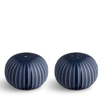 Porcelánová soľnička a korenička Hammershøi Indigo