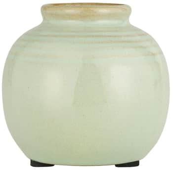 Mini keramická vázička Yrsa Light Green
