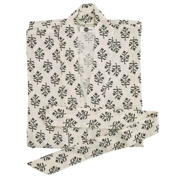 Bavlněné kimono Off White