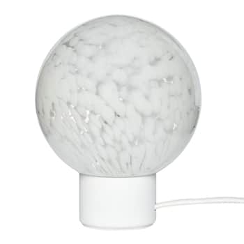 Stolná lampa z brokového skla Cloud Glass