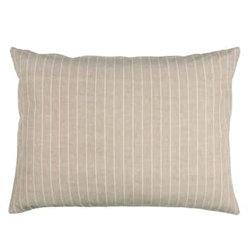 Povlak na polštář Malva/Beige Stripes 50×70 cm