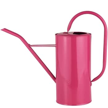 Kovová záhradná krhlička Pink 2,7 l