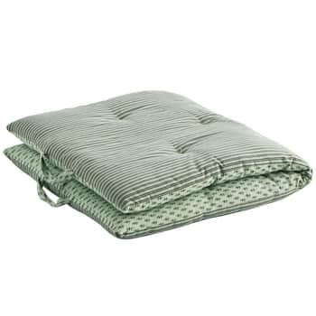 Bavlnený matrac Double Green Sage 60 x 100 cm
