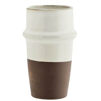 Keramický hrnek Of White Brown 250 ml