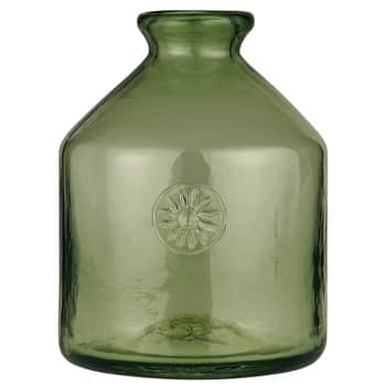 Sklenená váza Pharmacy Emblem Green Small