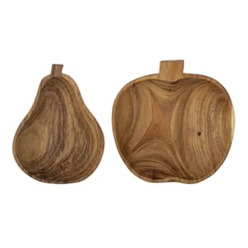 Dřevěná miska ve tvaru ovoce Riana Acacia