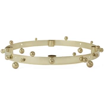 Adventní svícen Pearl Advent Brass