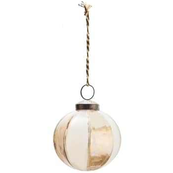 Vánoční baňka Striped Glass 7 cm