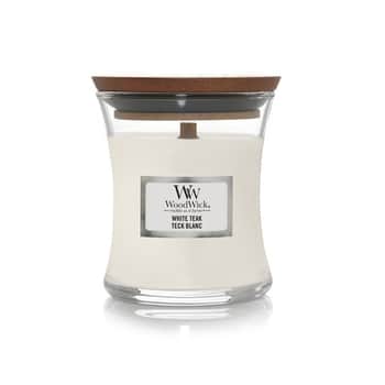 Vonná svíčka WoodWick - White Teak  85 g