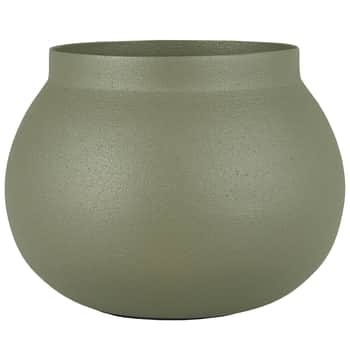 Kovový květináč/váza Dusty Green 8 cm