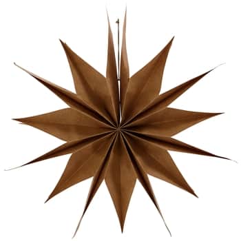 Papírová skládací hvězda Capella Natural Ø 70 cm