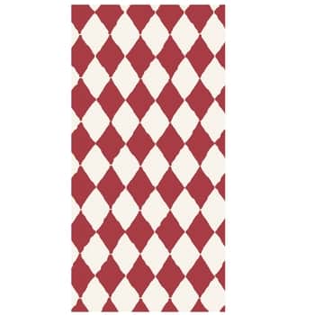 Papírové ubrousky Red Harlequin