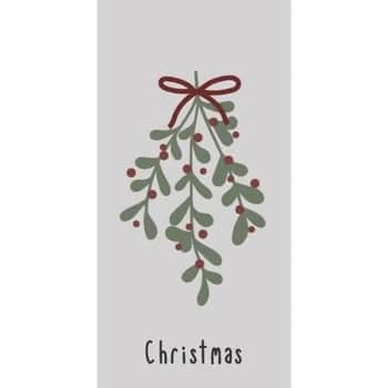 Papírové ubrousky Mistletoe and Christmas - 16 ks