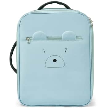 Dětský cestovní kufr na kolečkách Jeremy Mr Bear sea blue