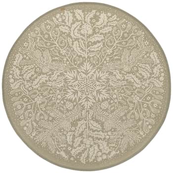 Bavlněný koberec pod stromeček Winter Forest Sage 120 cm