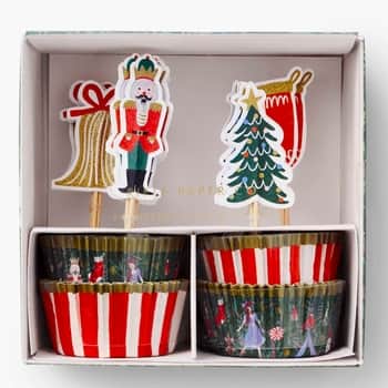 Vánoční sada na pečení cupcakes Nutcracker
