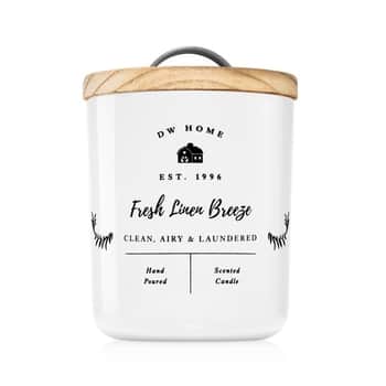 Vonná svíčka ve skle Fresh Linen Breeze 264 g